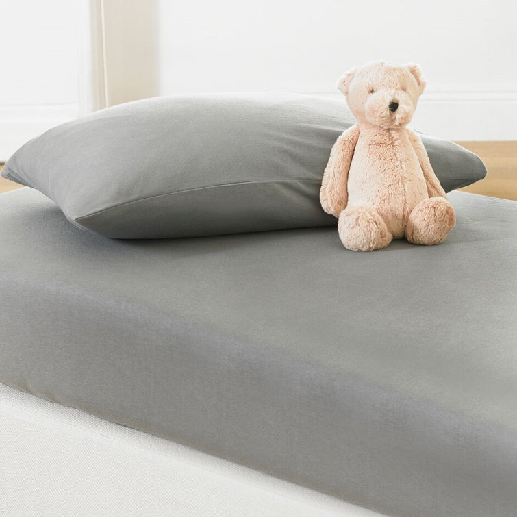 Great Knot Jersey 4 Piece Toddler Fitted Sheet Set & Reviews Wayfair